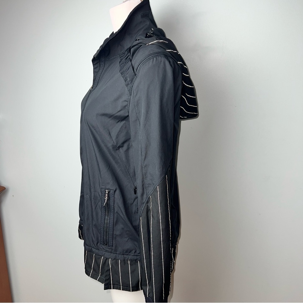 Lululemon Athletica Black Hustle Run Jacket | Removable Hood | Women’s Size 8 - Picture 8 of 15